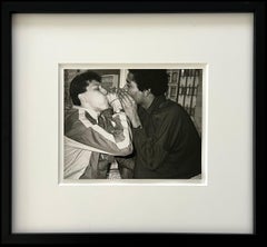 Jean-Michel Basquiat and Friend