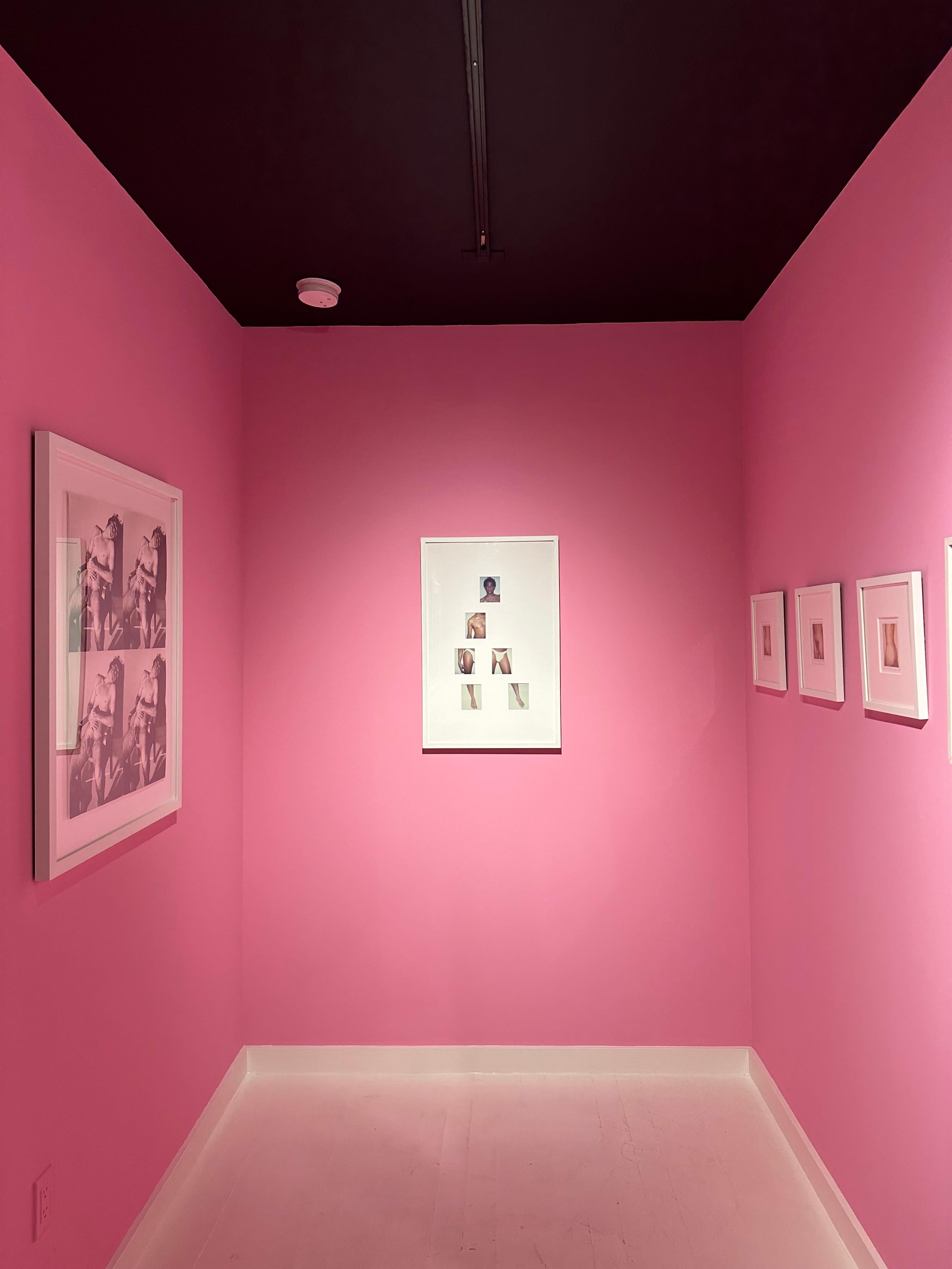 Jean-Michel Basquiat (Six Polaroids) - Pop Art Photograph by Andy Warhol