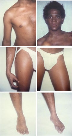 Jean-Michel Basquiat Six Polaroids