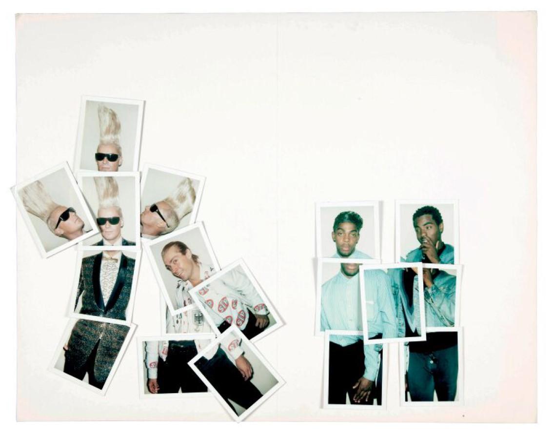 Andy Warhol Color Photograph - John Sex, Andre Walker and Two Unidentified Men
