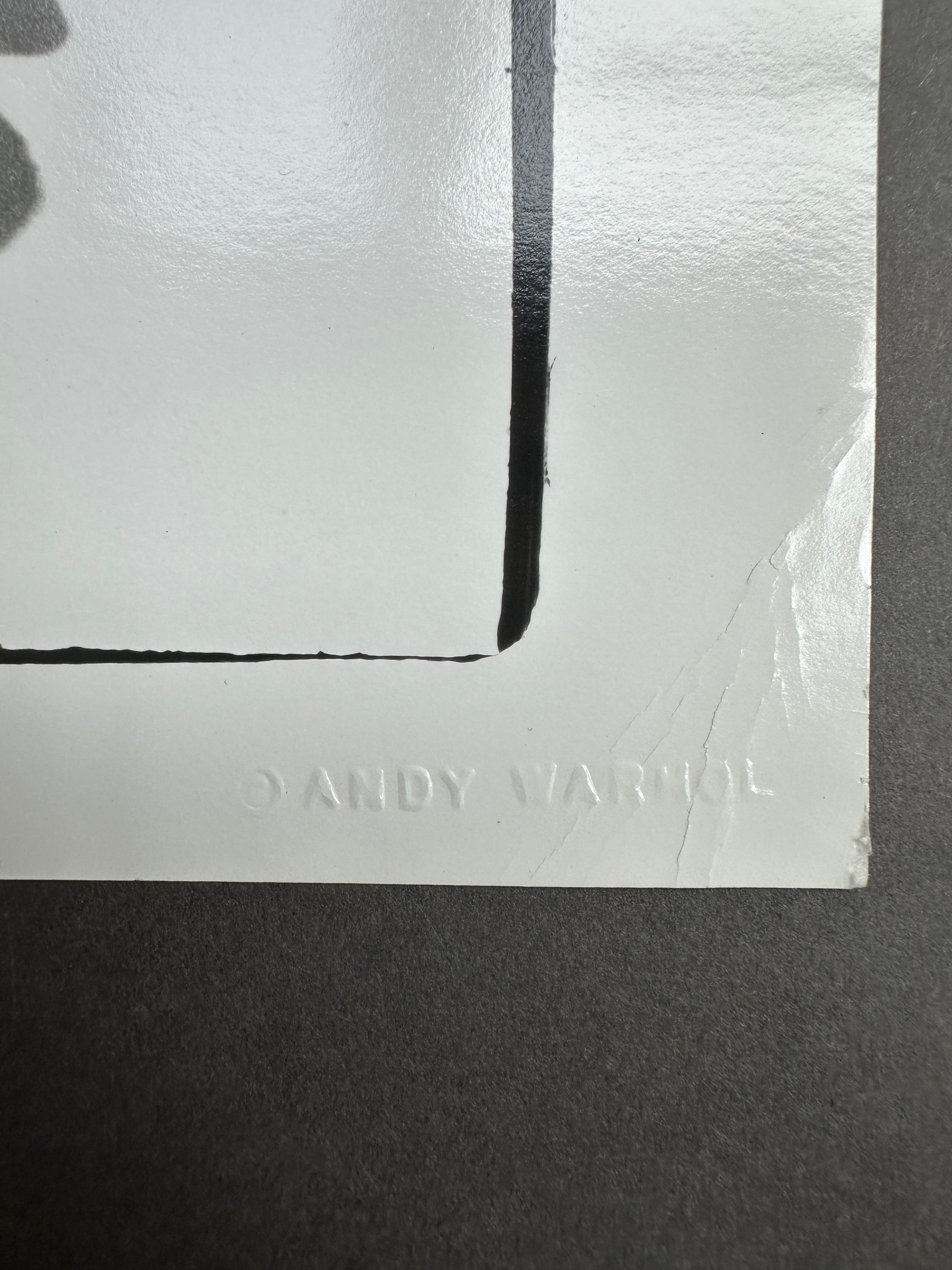 Jon Gould in Empty Pool in Palm Beach (Schwarz), Figurative Photograph, von Andy Warhol