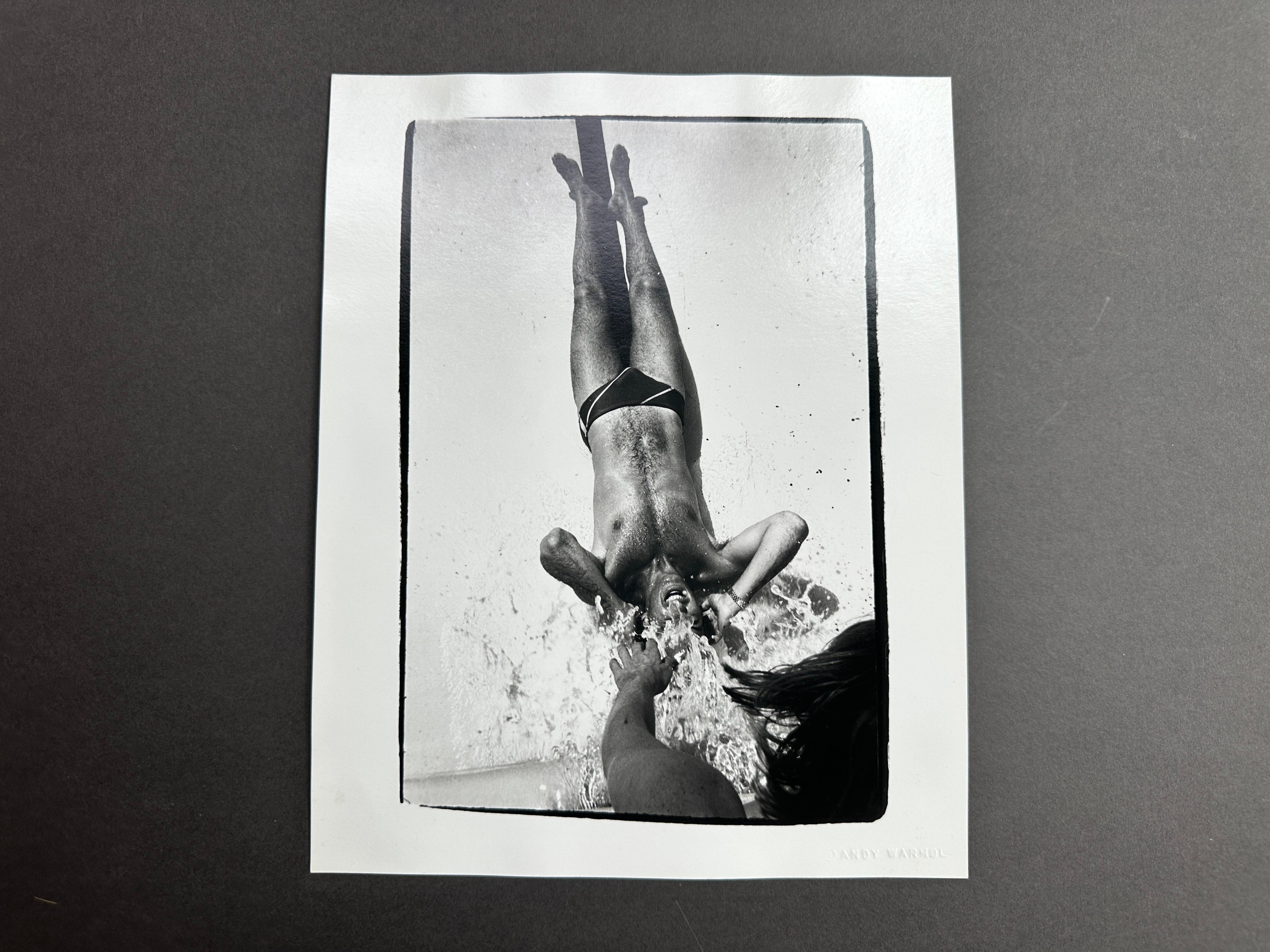 Jon Gould in Speedo in Palm Beach (Pop-Art), Photograph, von Andy Warhol