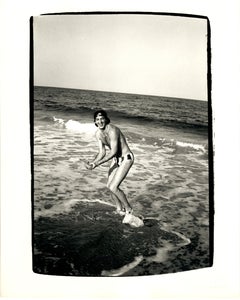 Jon Gould beim Surfen in Palm Beach