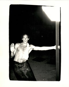 Jon Gould Shirtless at Night in Palm Beach