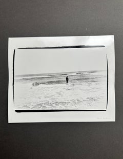 Jon Gould Walking in Surf in Montauk