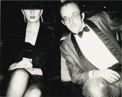 Julia Gruen and Keith Haring