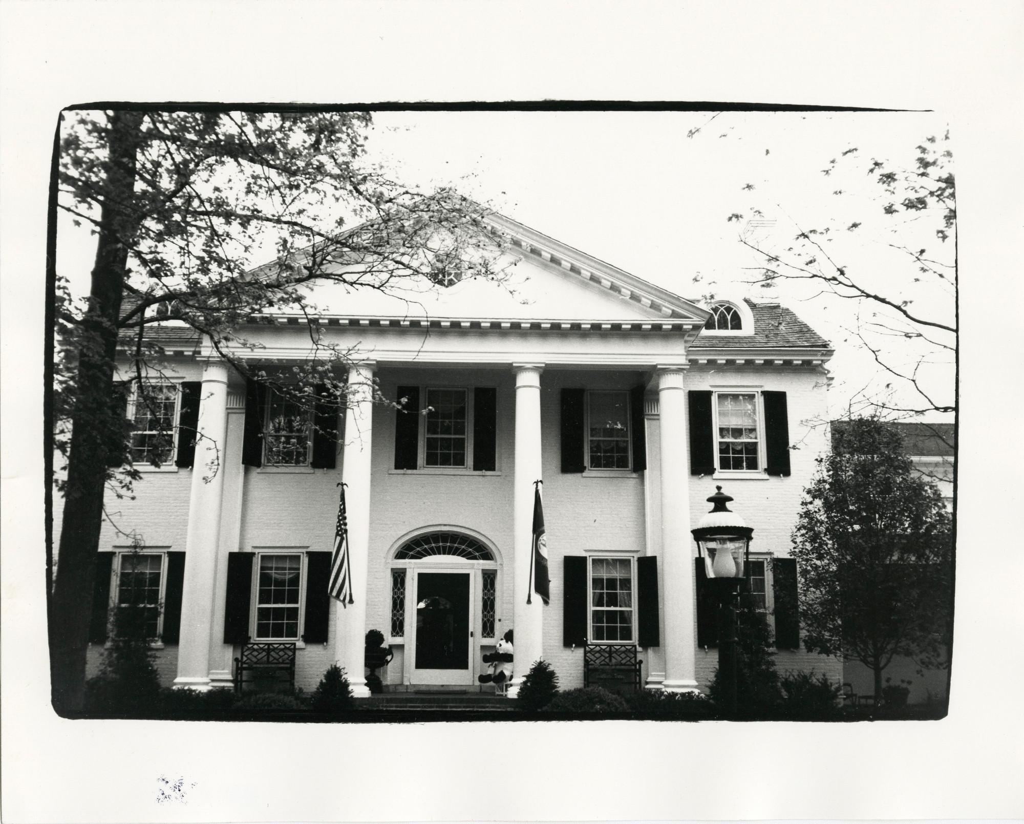 Andy Warhol Black and White Photograph - Kentucky Mansion