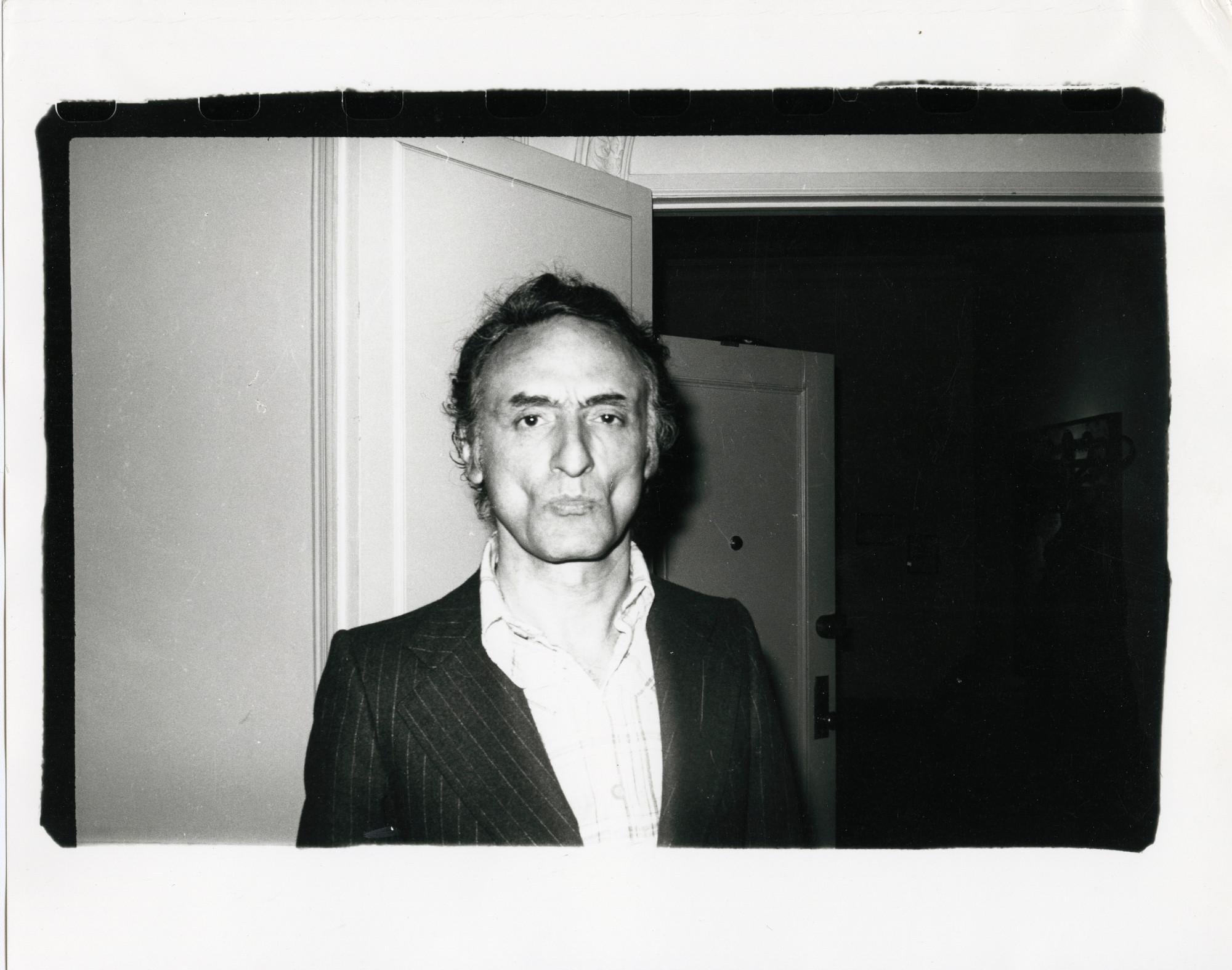Portrait Photograph Andy Warhol - Larry Rivers