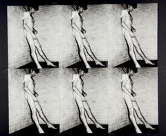 Six stitched gelatin silver prints of Nude Male by Andy Warhol