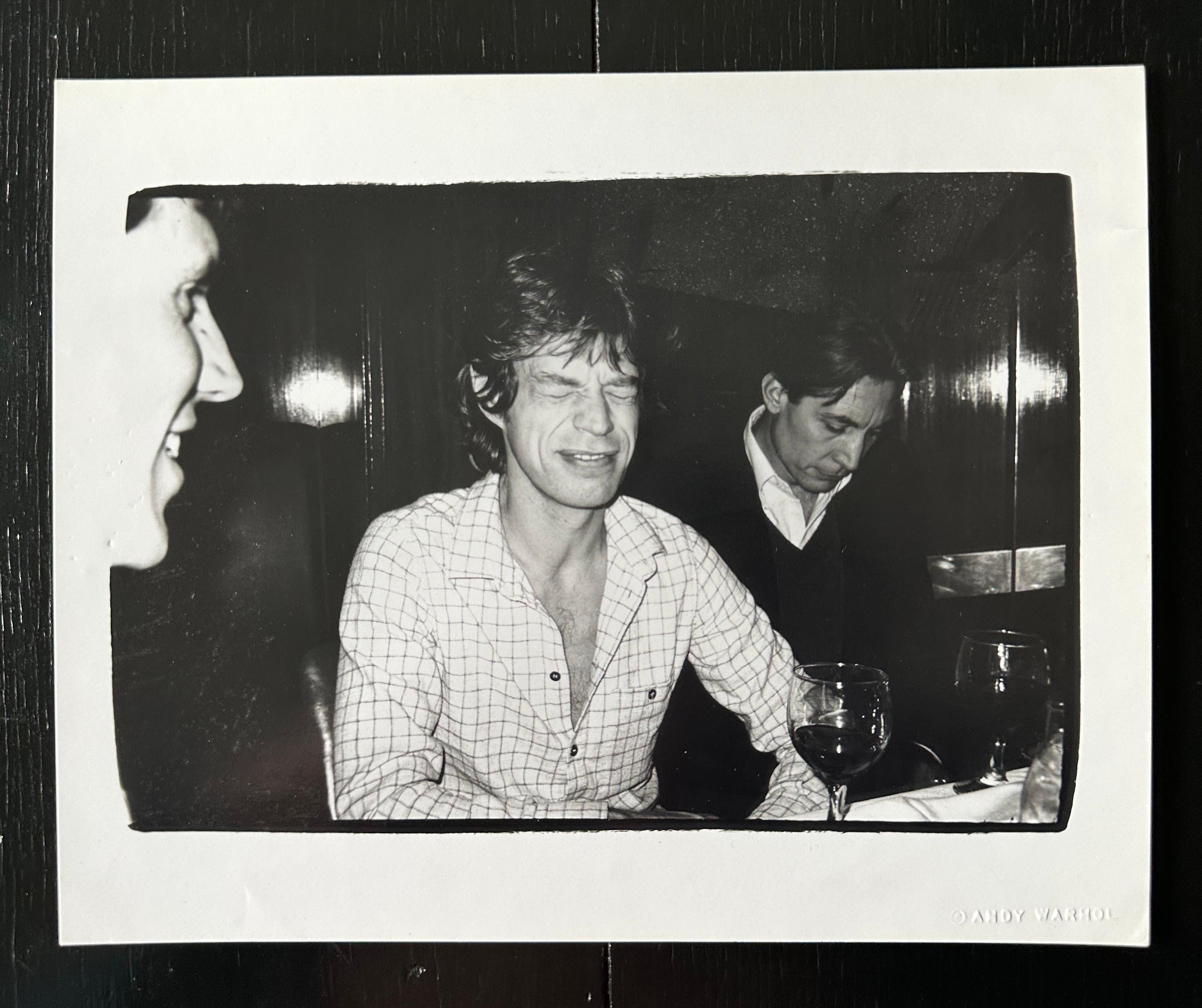 Mick Jagger che fa la smorfia - Photograph di Andy Warhol