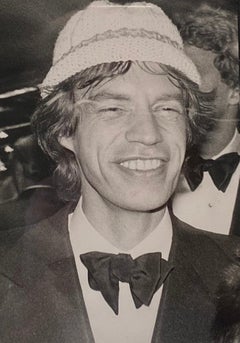 Mick Jagger in hat for Interview Magazine