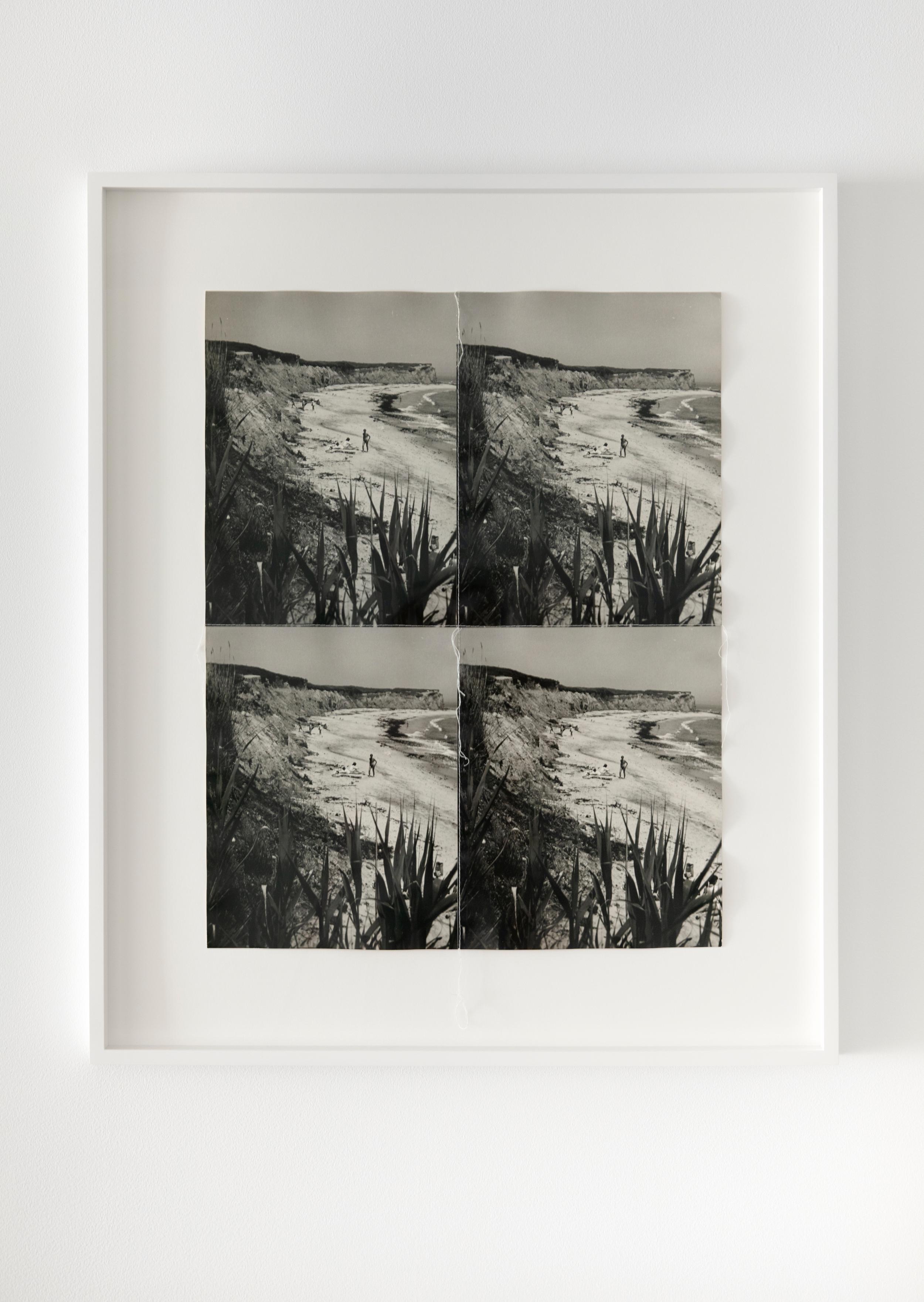 Andy Warhol Black and White Photograph - Montauk Beach