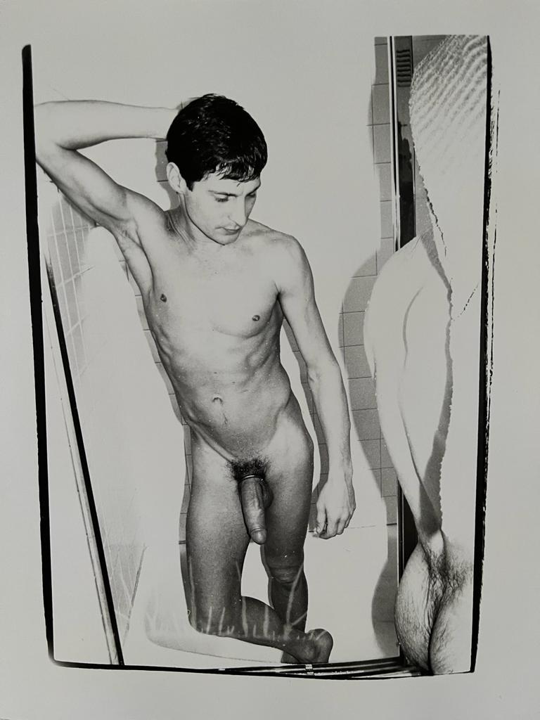 Nude Male Model, Unique Silver Gelatin Print.
