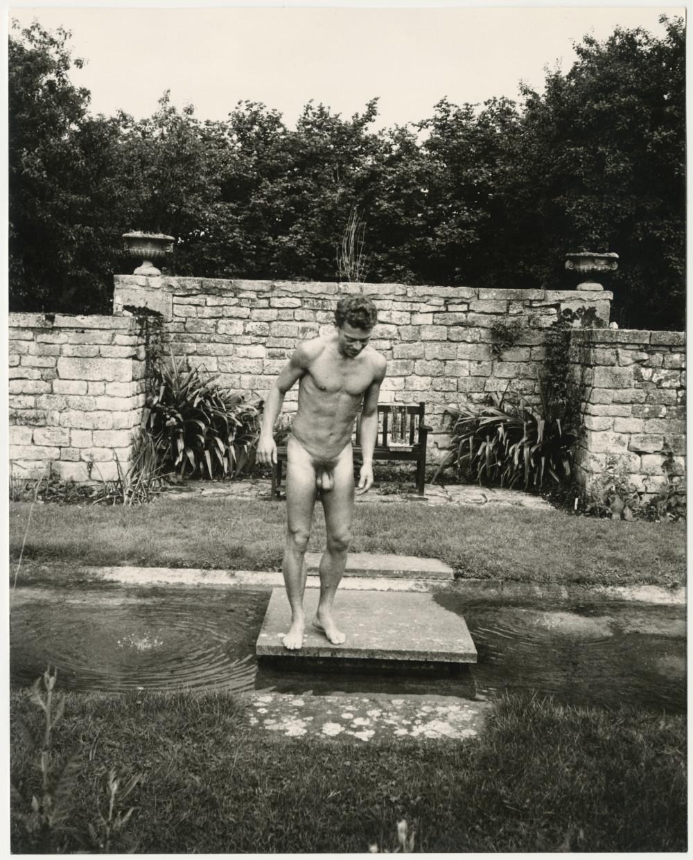 Andy Warhol Nude Photograph – Nacktmodell