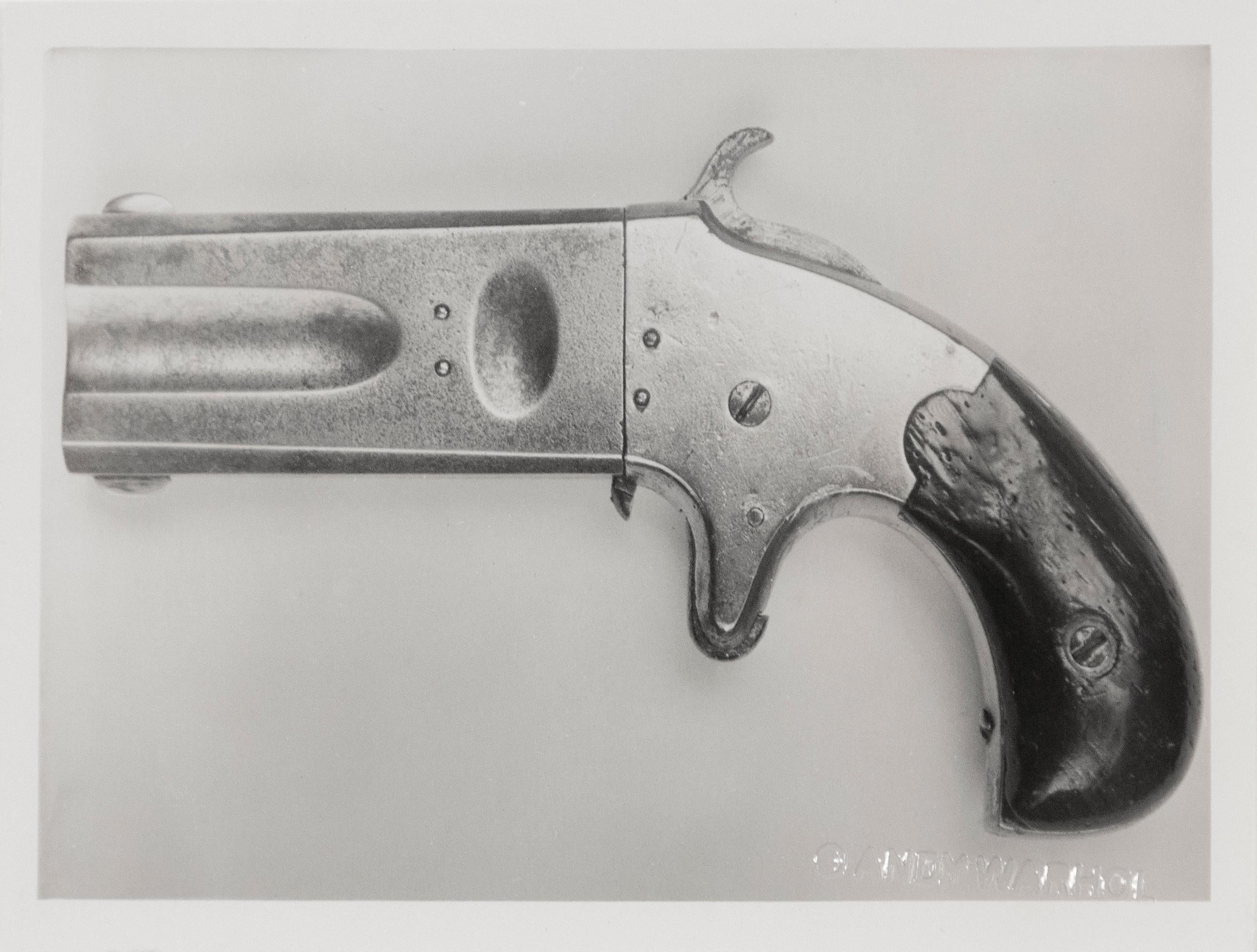 One Pistol  - Photograph by Andy Warhol