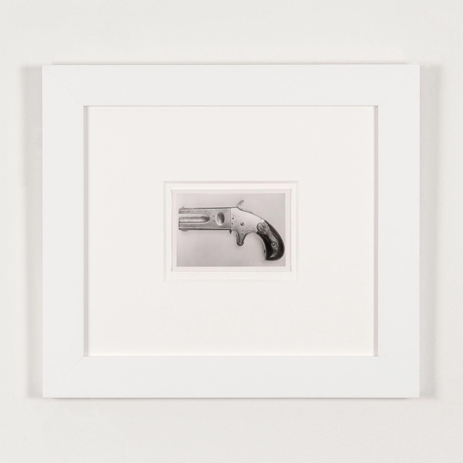 Andy Warhol Black and White Photograph - One Pistol 