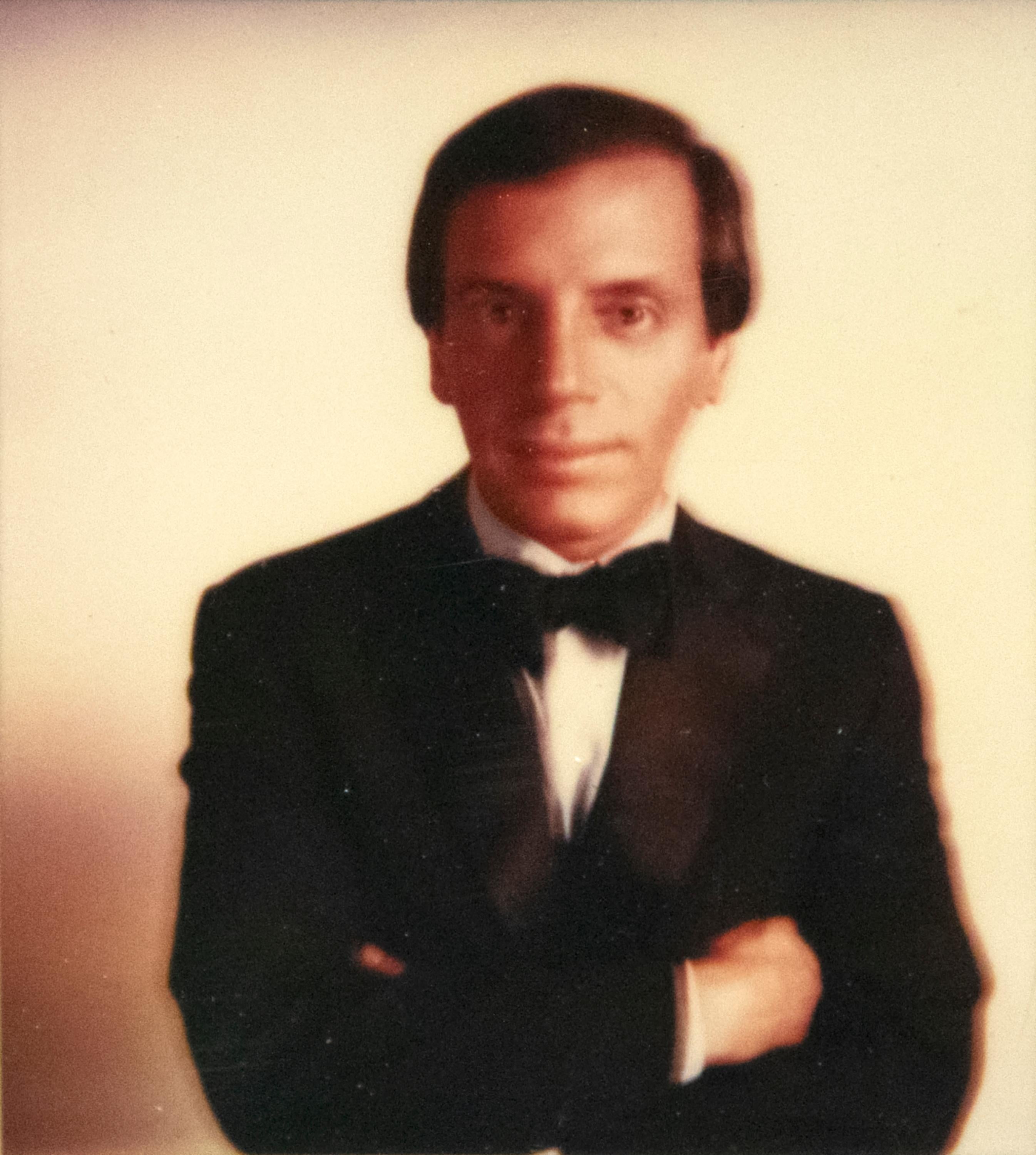 Andy Warhol Color Photograph - Photograph of Steve Rubell for Interview Magazine, ie.