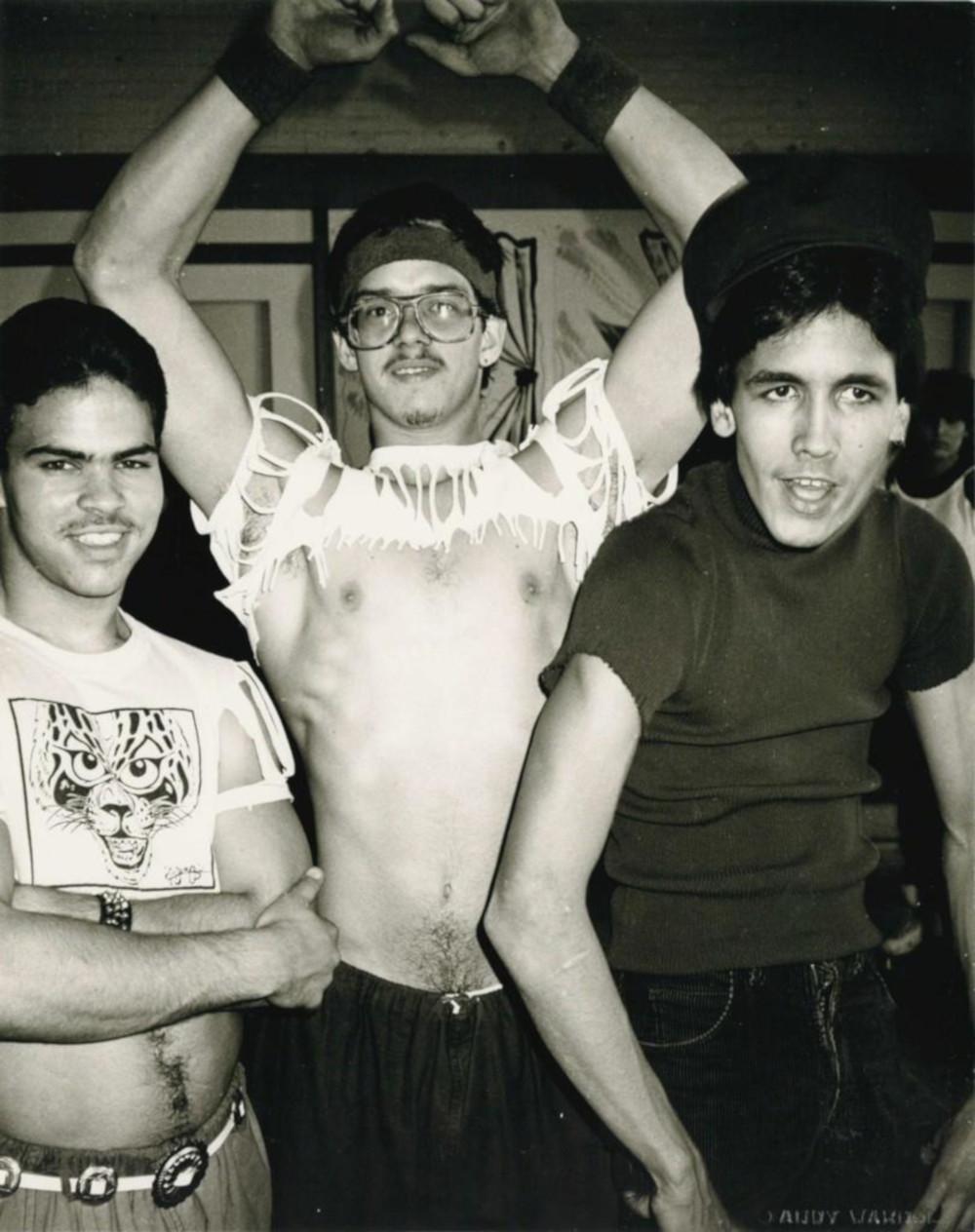 Andy Warhol Black and White Photograph - Photograph of Three Dancers