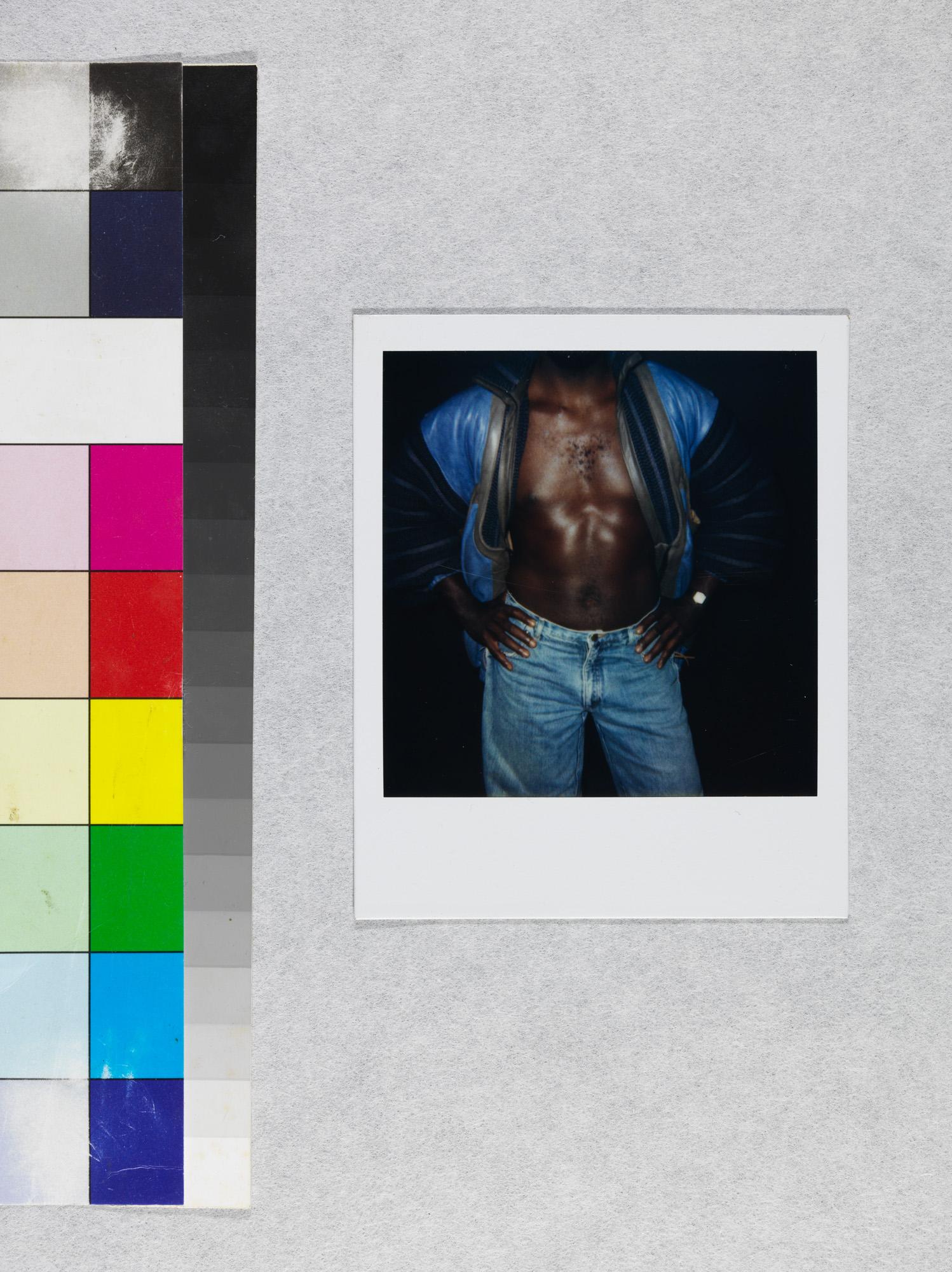 Polaroid von Henry E. Rollins' Torso von Andy Warhol im Angebot 2