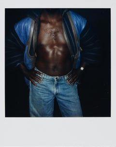 Polaroid of Henry E Rollins’s Torso by Andy Warhol