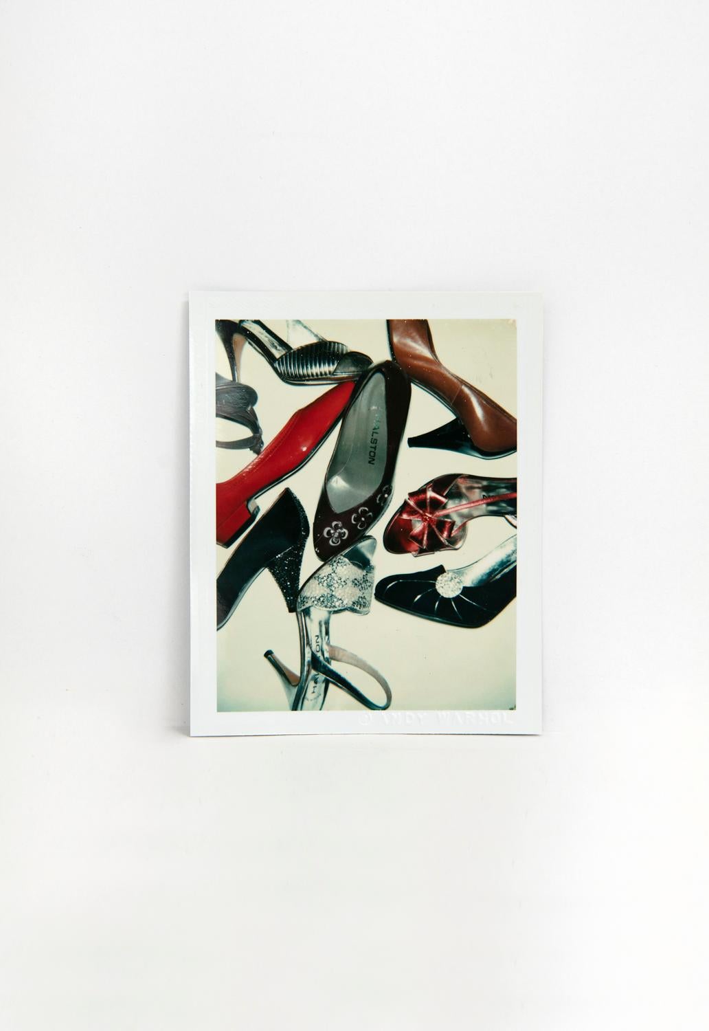 Polaroid of Shoes by Andy Warhol
