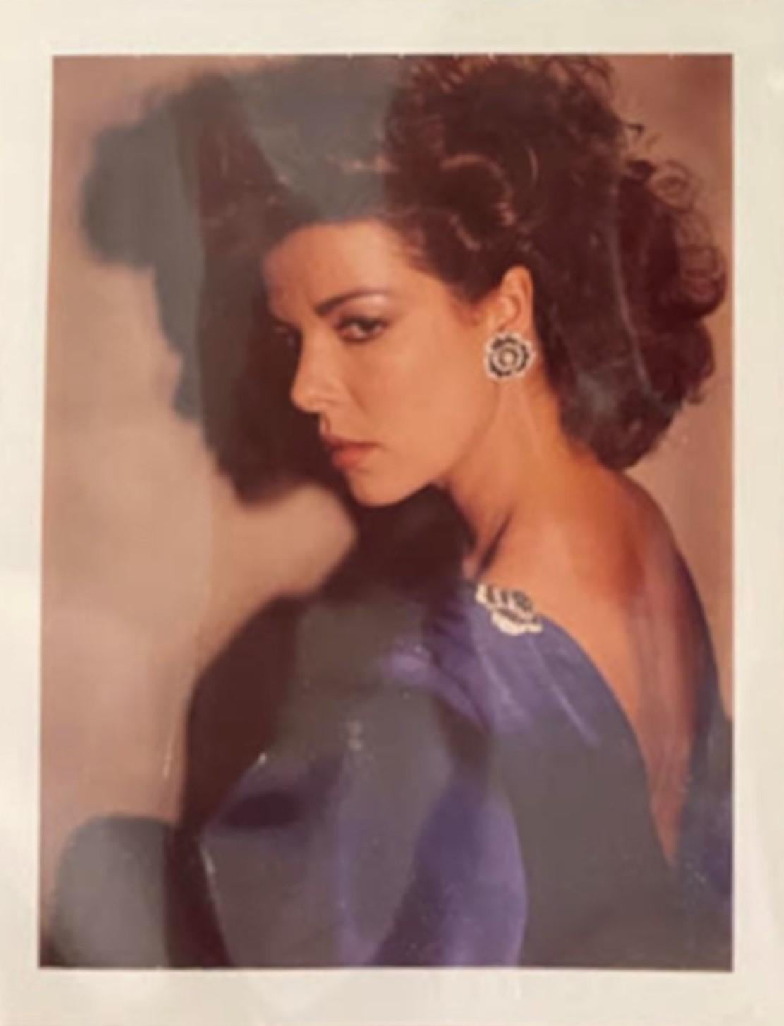 Portrait Photograph de Andy Warhol - Princesa Carolina de Mónaco