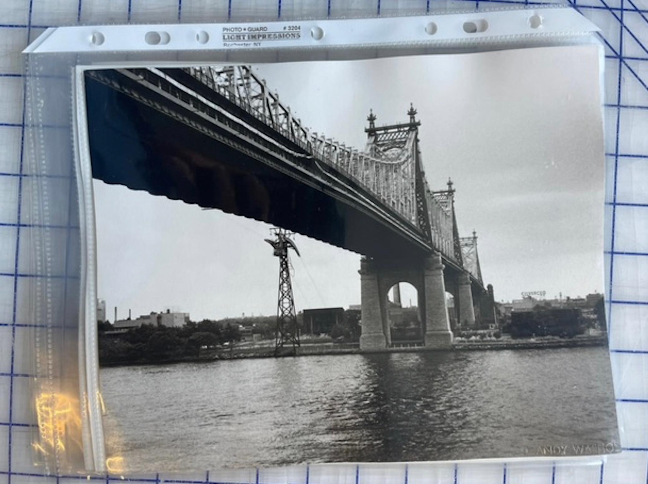 Puente de Queensboro - Photograph de Andy Warhol
