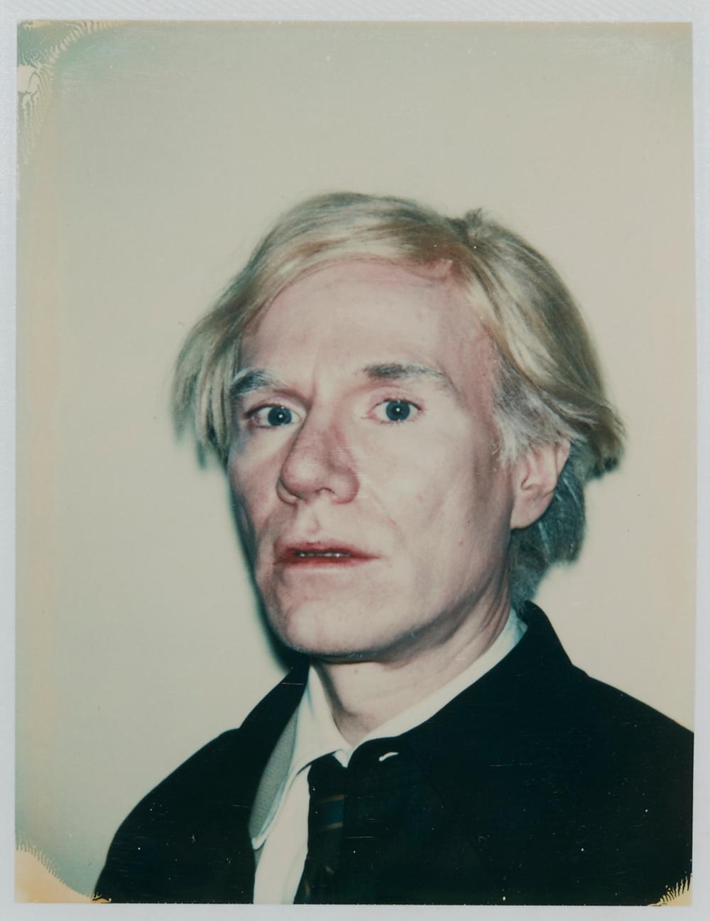 Andy Warhol Portrait Photograph - Self-Portrait