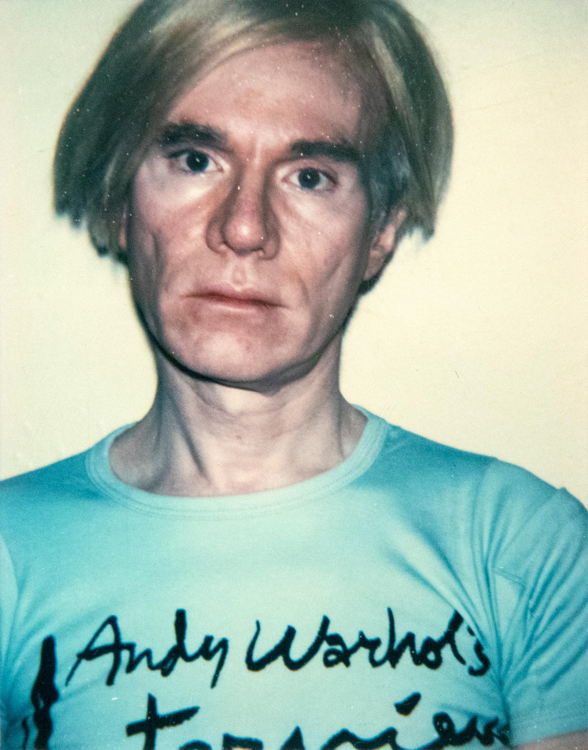 Color Photograph Andy Warhol - Portrait autoportrait