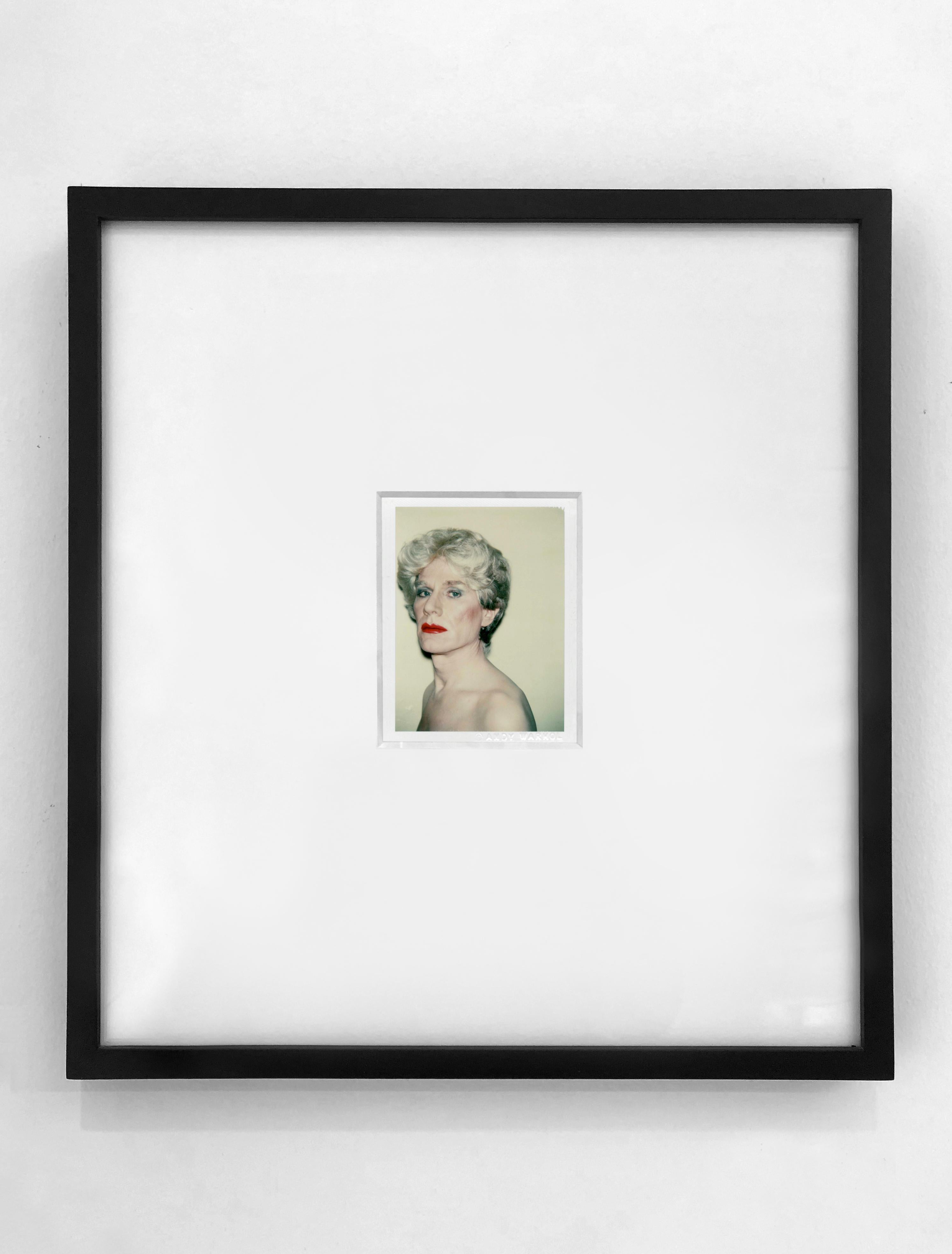 andy warhol self portrait in drag