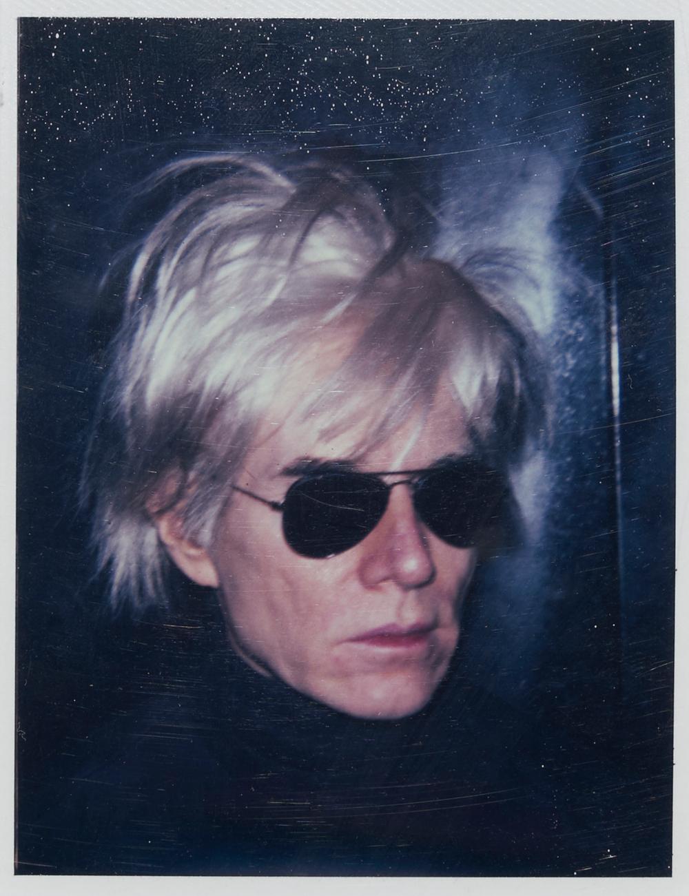 Polaroid von Self-Portrait in Fright Wig von Andy Warhol 