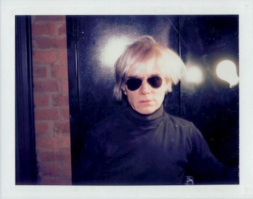 Polaroid von Self-Portrait in Fright Wig von Andy Warhol 