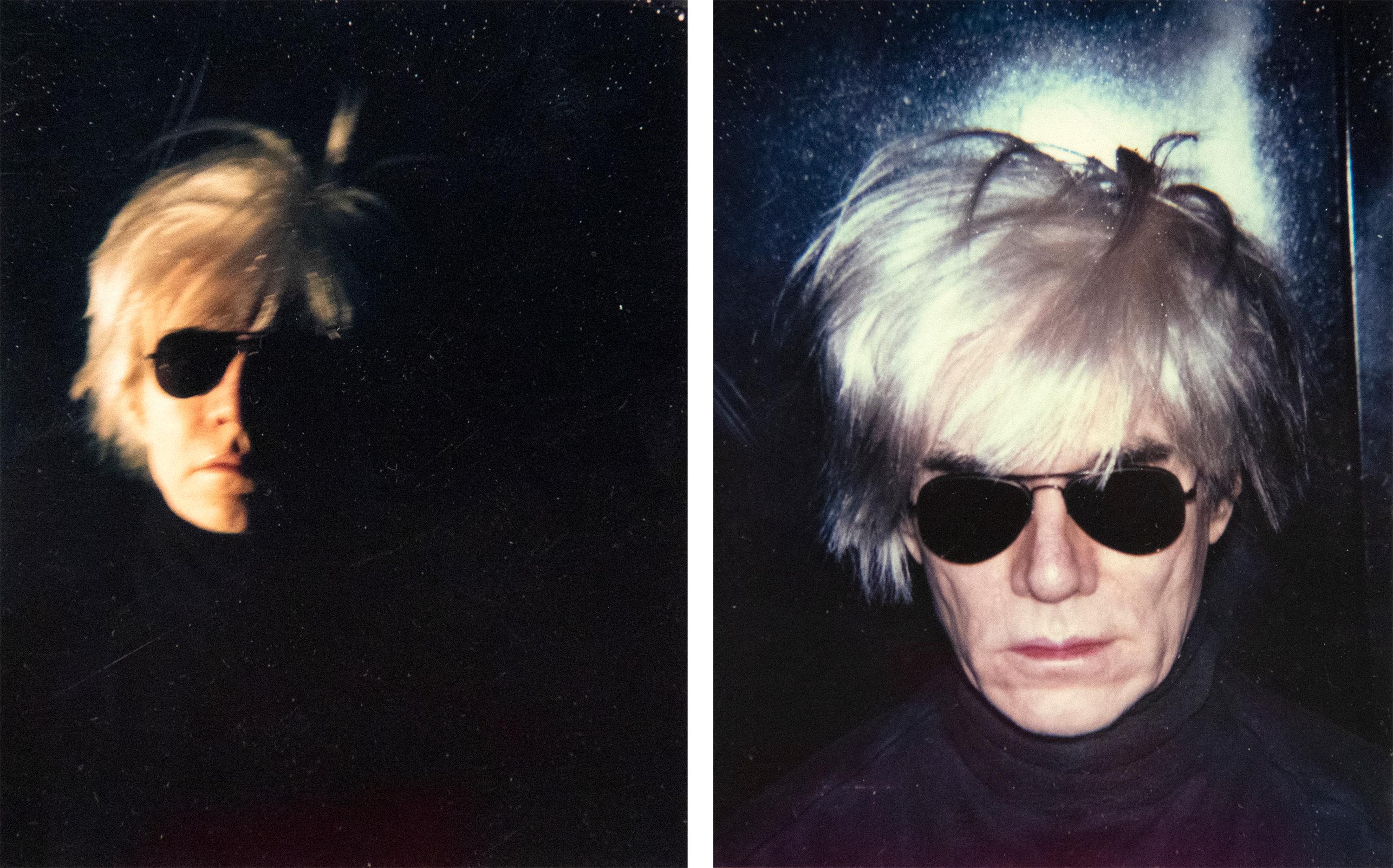 Andy Warhol Portrait Photograph – Self-Porträt in „Fright Wig“