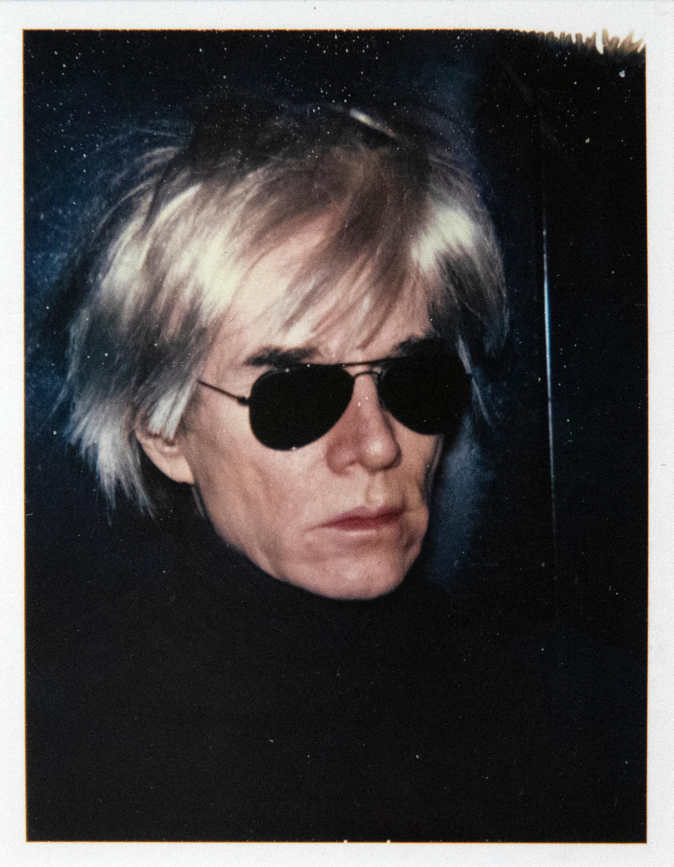 Andy Warhol Portrait Photograph - Self-Portrait in Fright Wig
