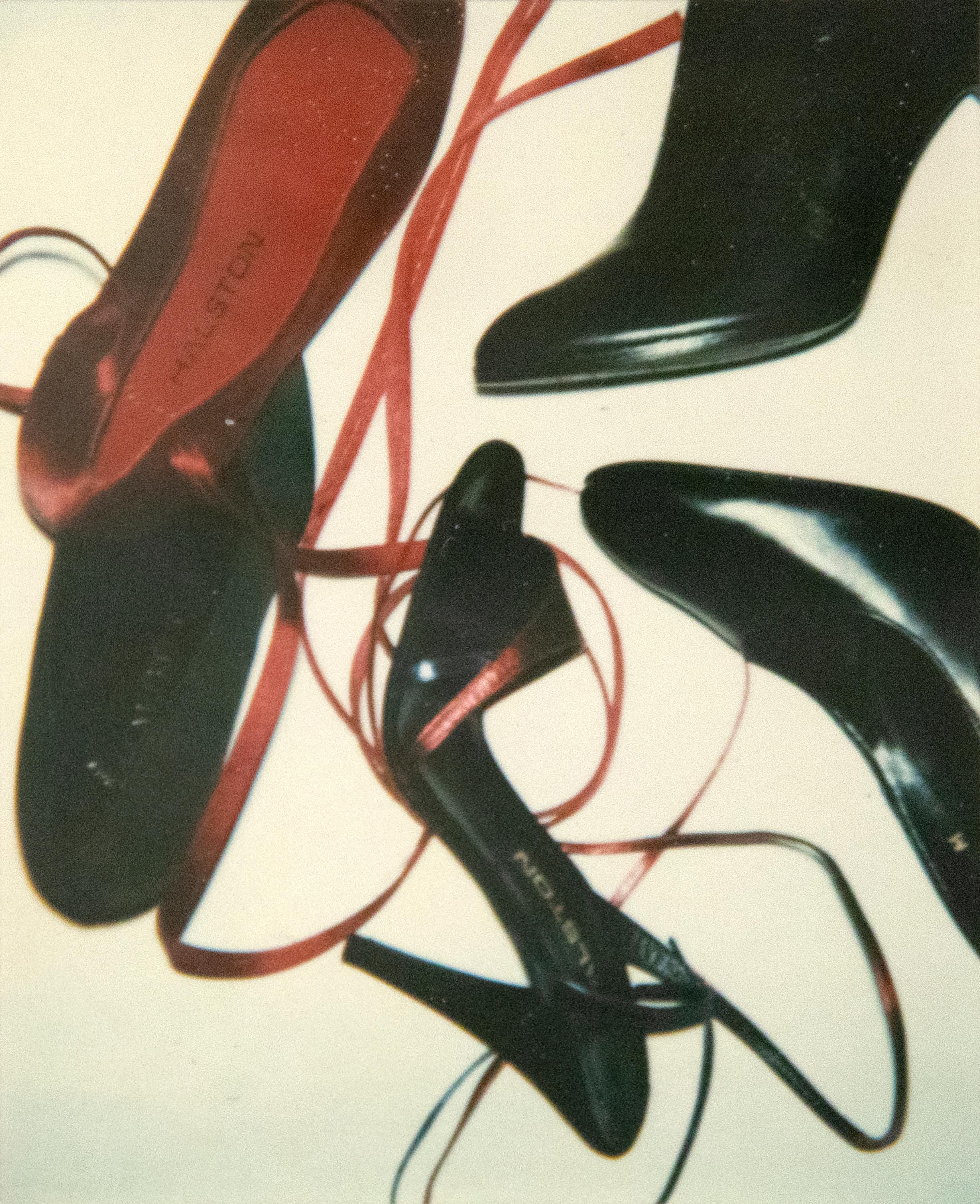andy warhol shoe polaroids