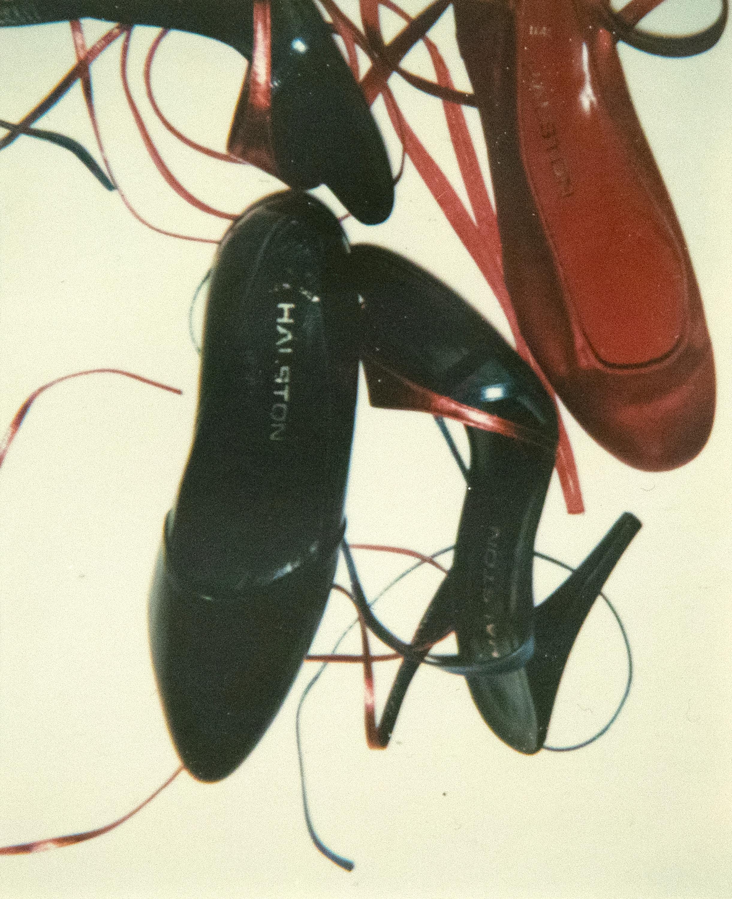 andy warhol shoes polaroids