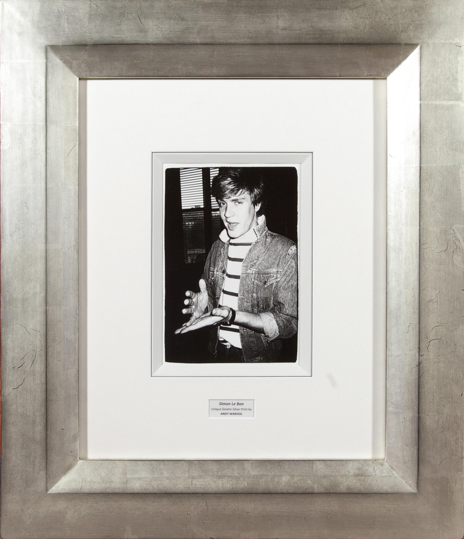 Andy Warhol Portrait Photograph - Simon Le Bon