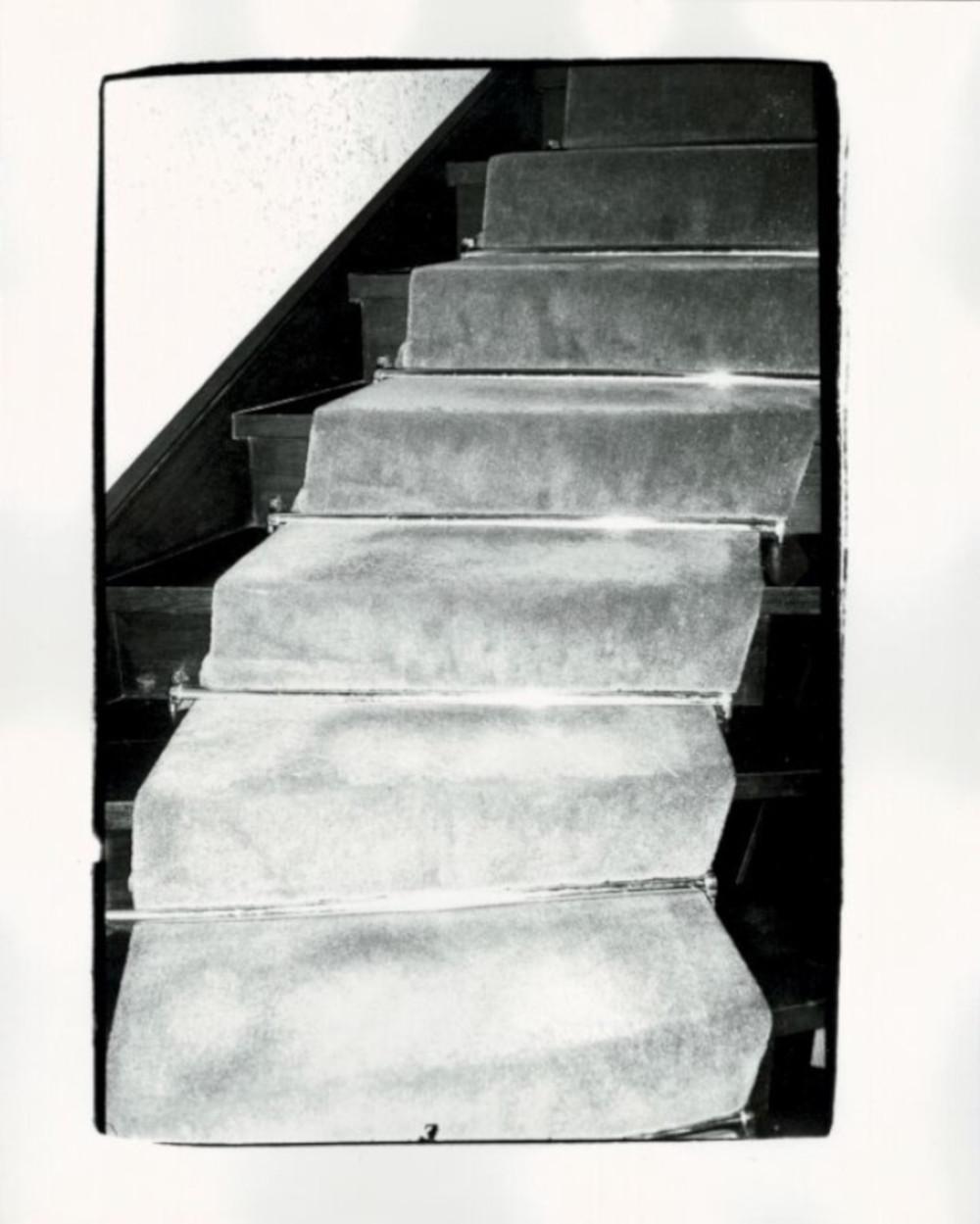 Andy Warhol Black and White Photograph - Stairs
