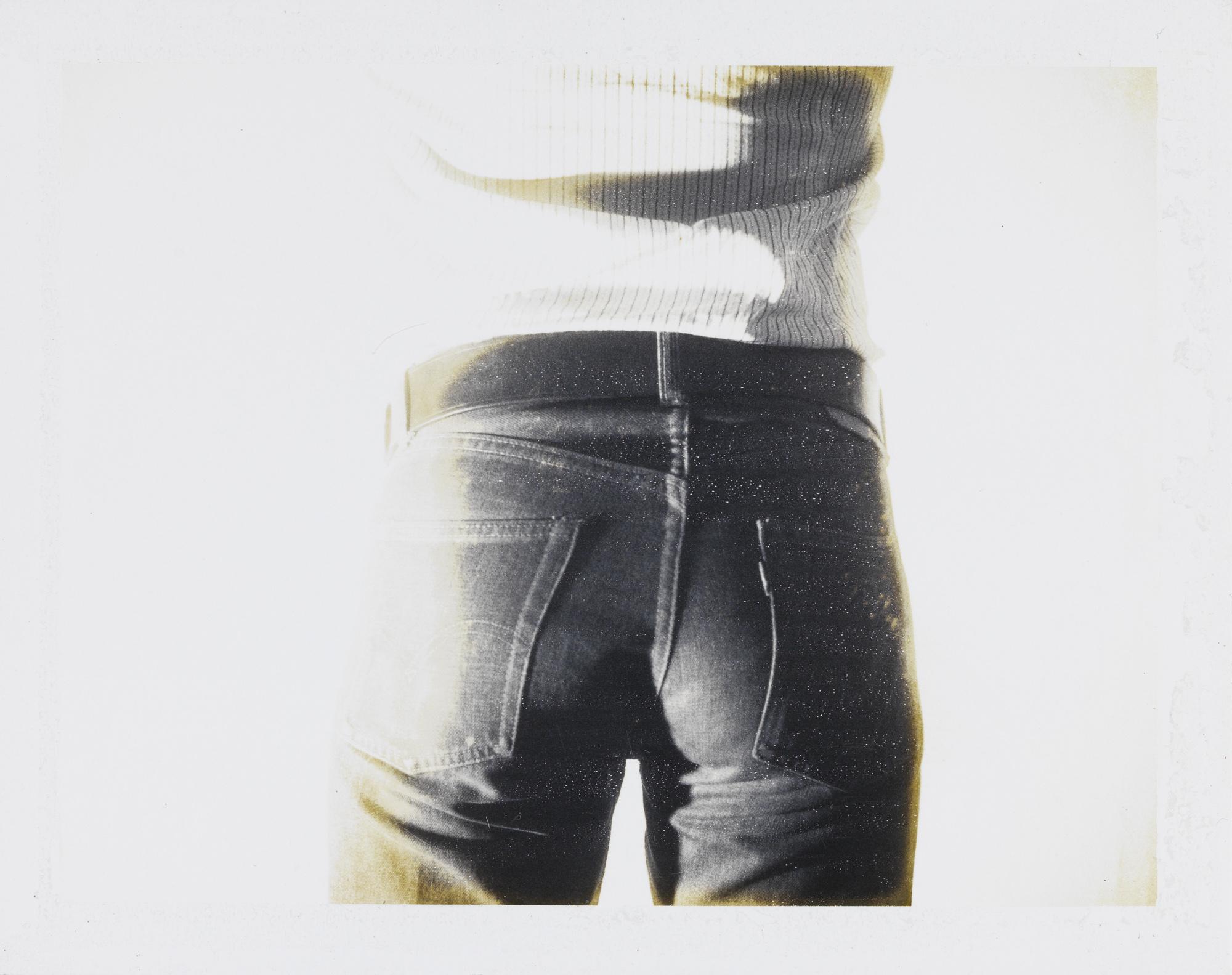 Andy Warhol Color Photograph – Study for Rolling Stones' „Sticky Fingers“ Albumcover von Polaroid