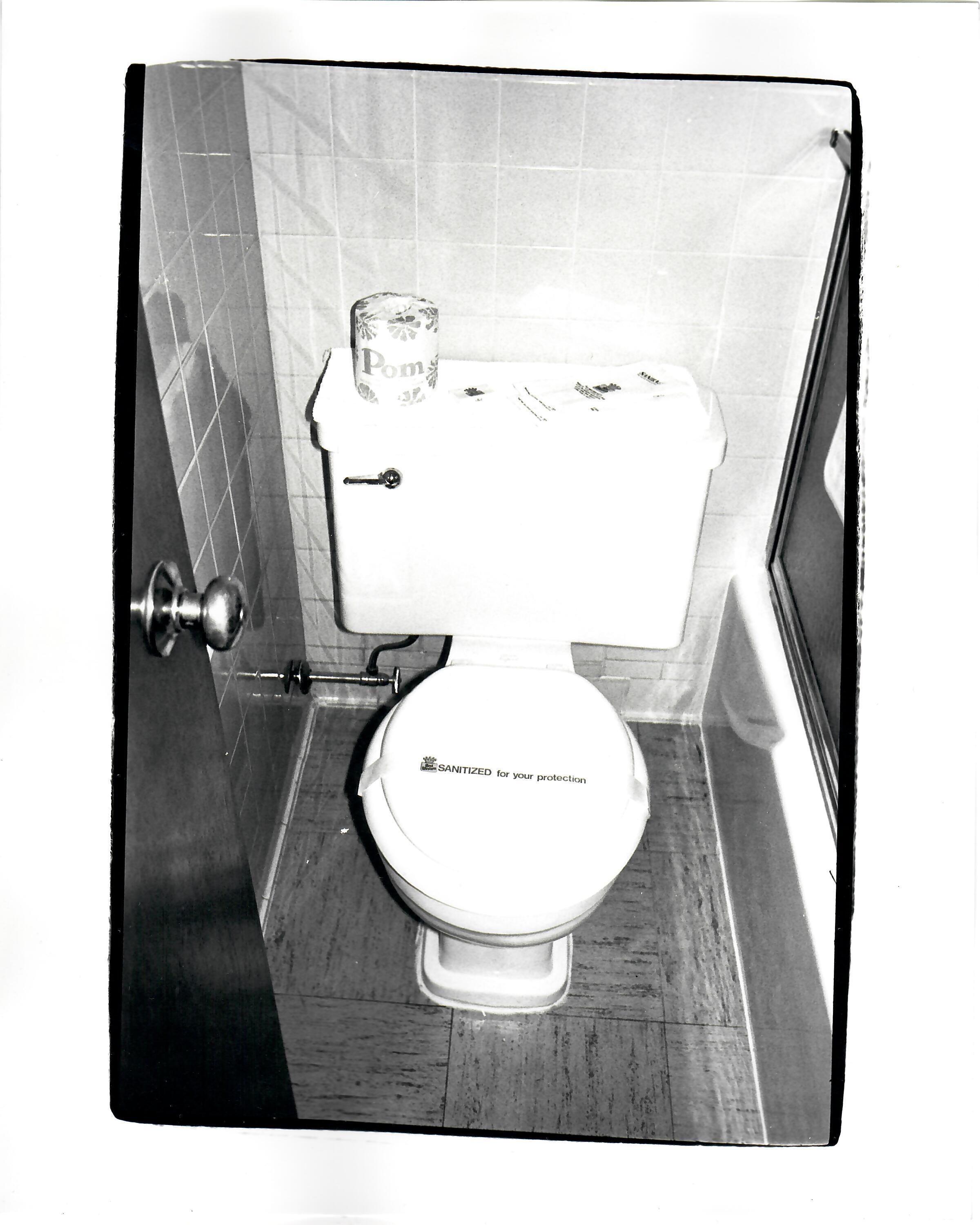 Black and White Photograph Andy Warhol - Toilettes/fontaine