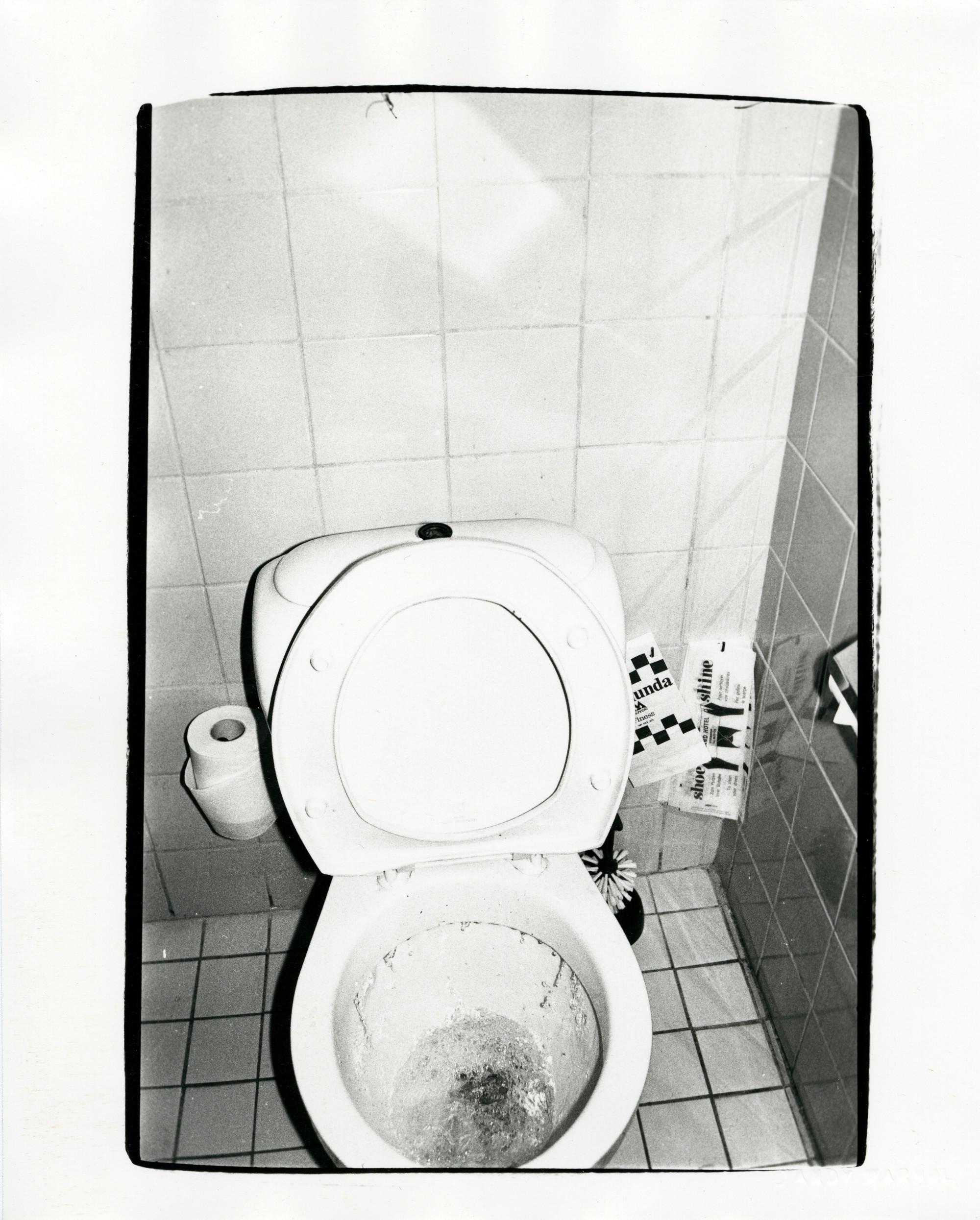 Black and White Photograph Andy Warhol - Toilette/Fontaine