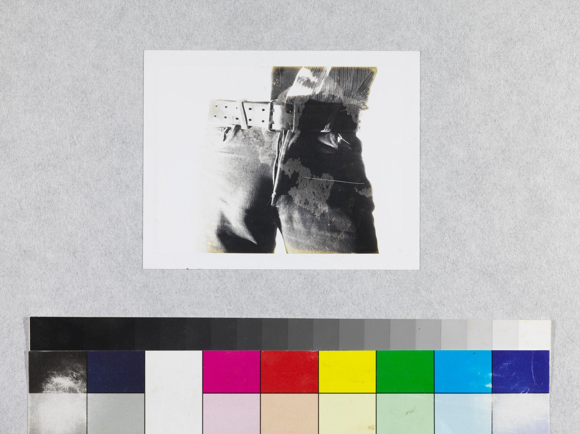 Studie für das Albumcover von Rolling Stone's „Sticky Fingers“ – Polaroid (Pop-Art), Photograph, von Andy Warhol