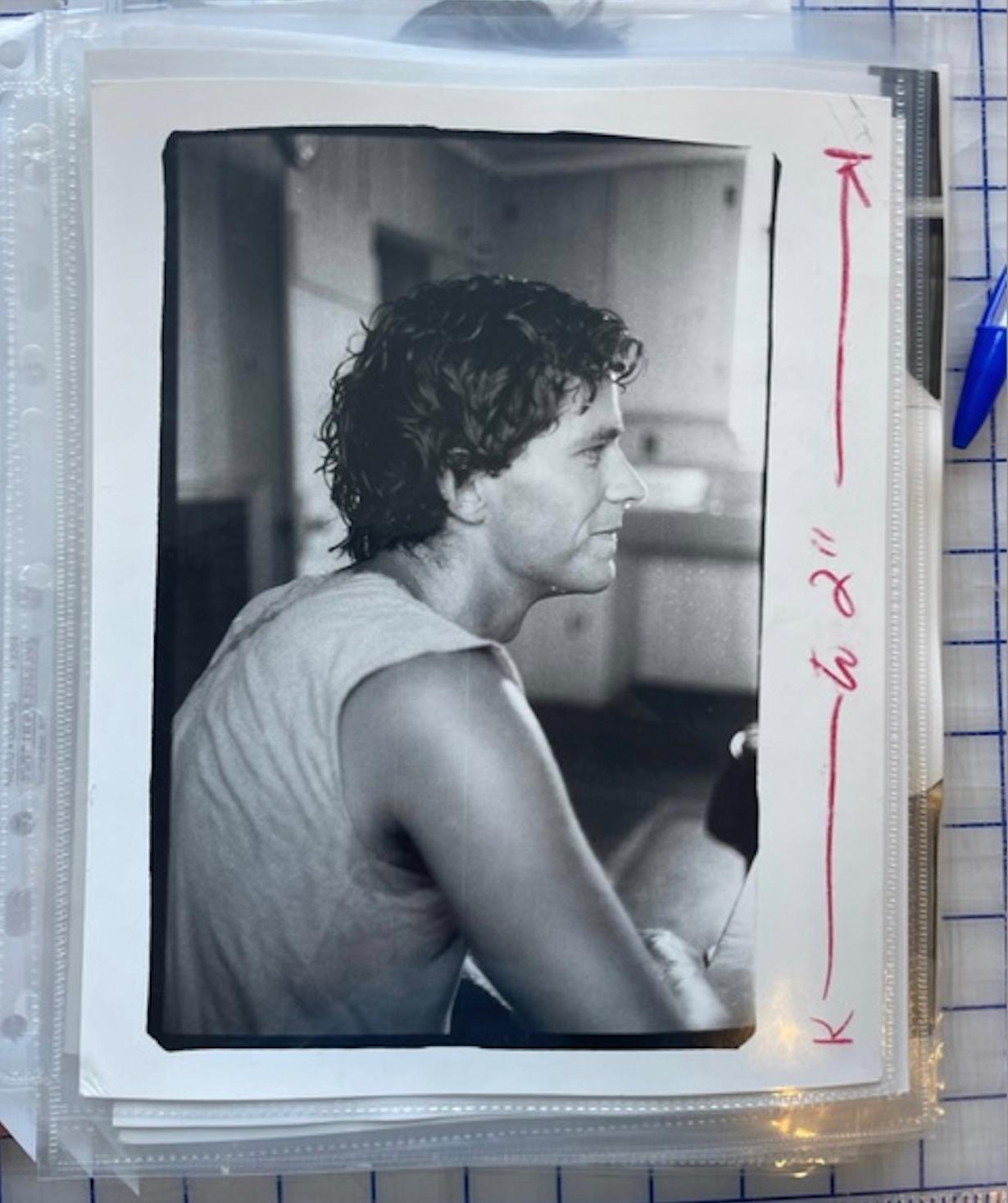 Uomo non identificato - Photograph di Andy Warhol