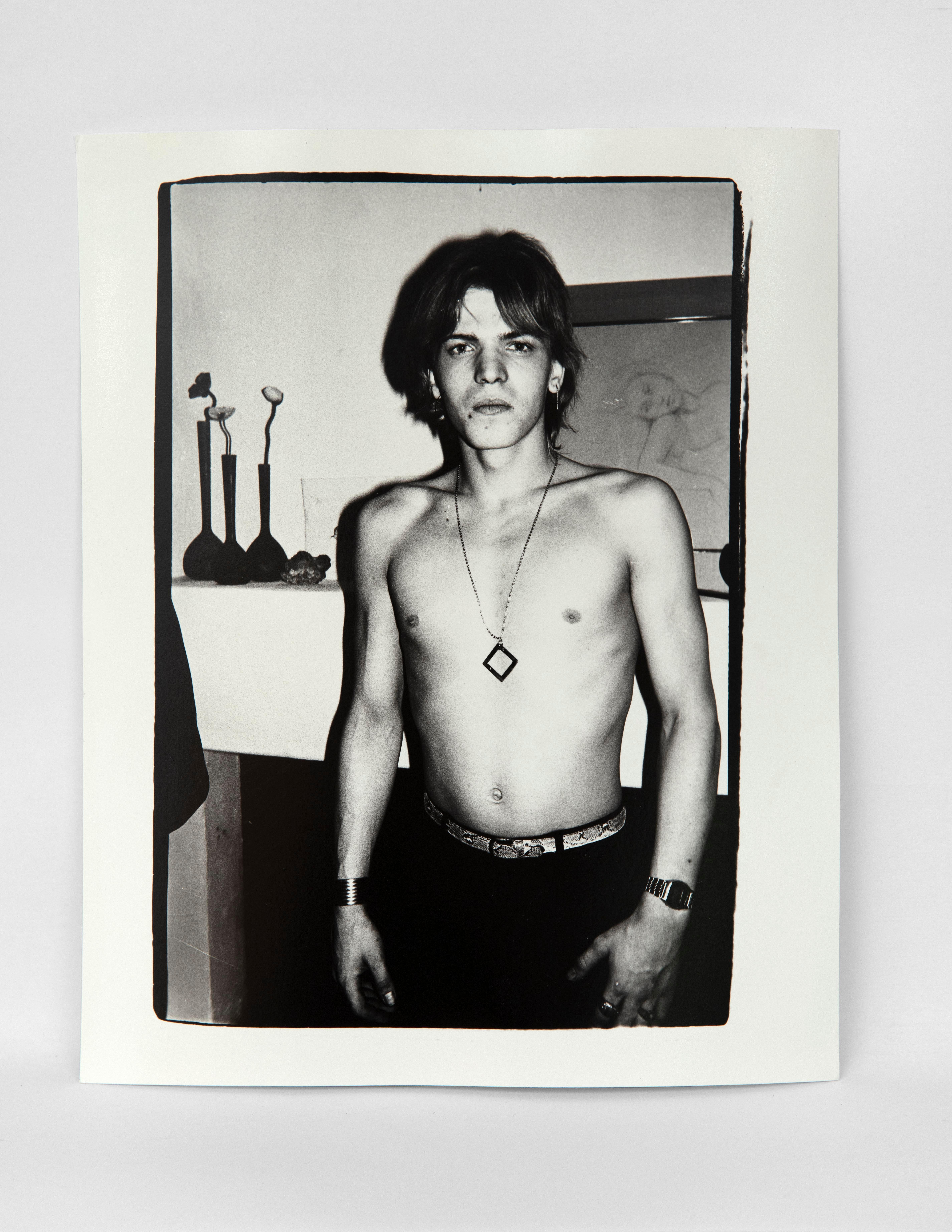 Andy Warhol Portrait Photograph - Unidentified Man