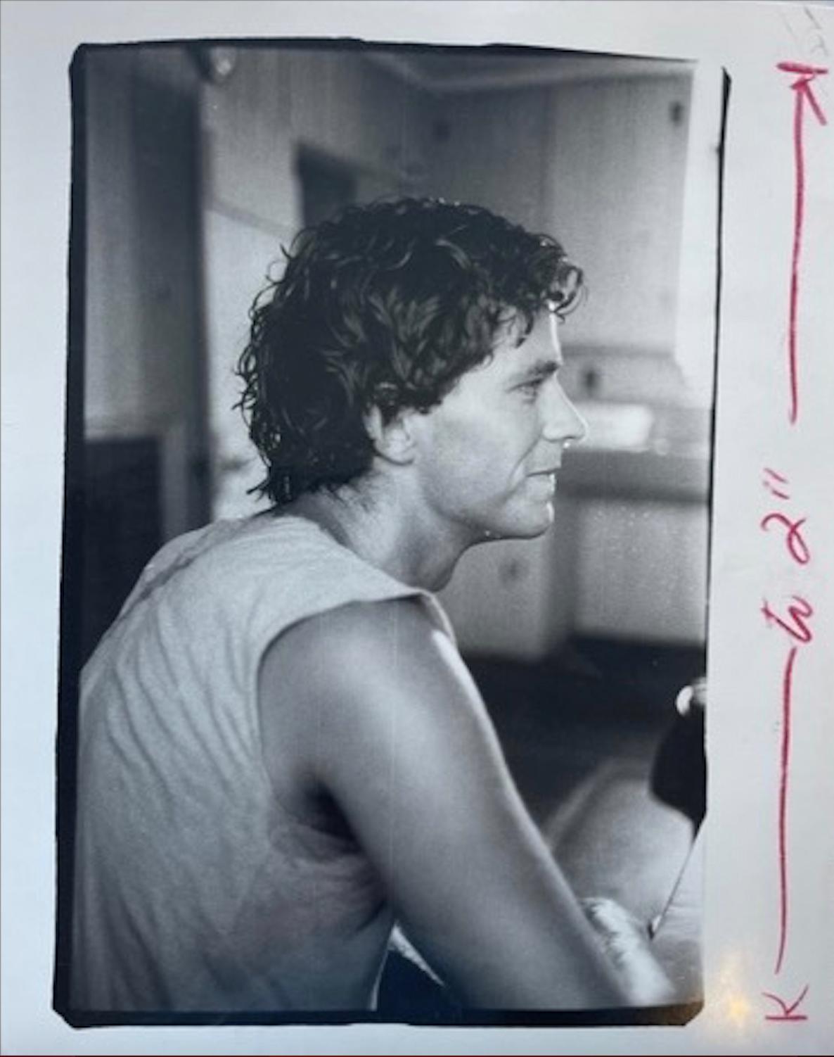 Black and White Photograph di Andy Warhol - Uomo non identificato