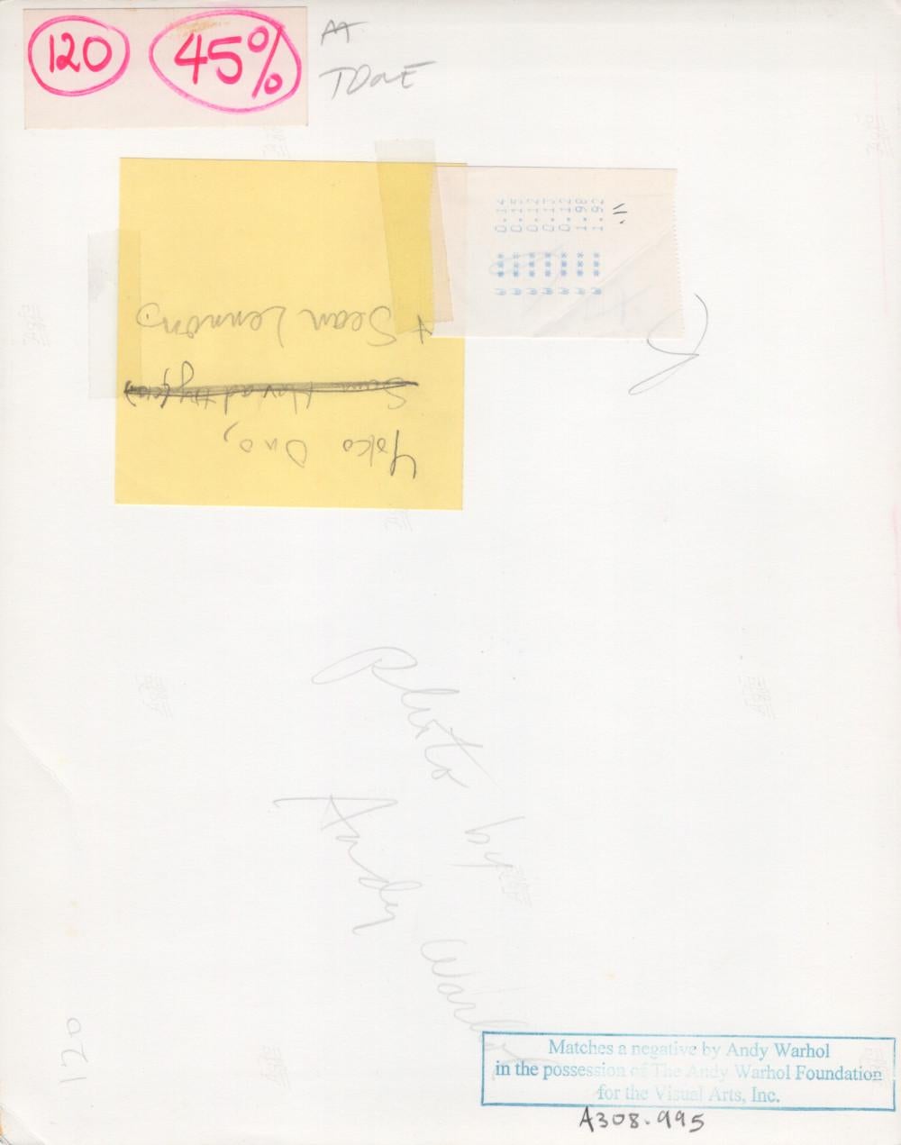 Yoko Ono & Sean Lennon - Photograph di Andy Warhol