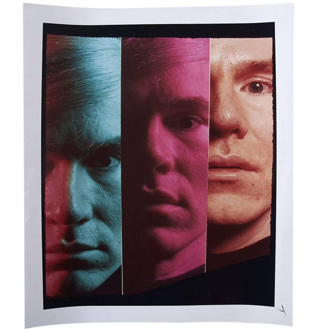 Mid-Century Modern Andy Warhol Portraits by Philippe Halsman, Set of Four