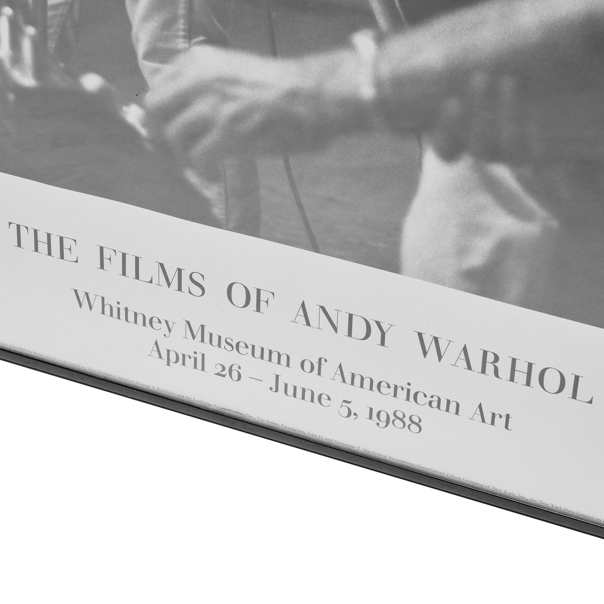 American Andy Warhol Poster from USA, 1988 For Sale