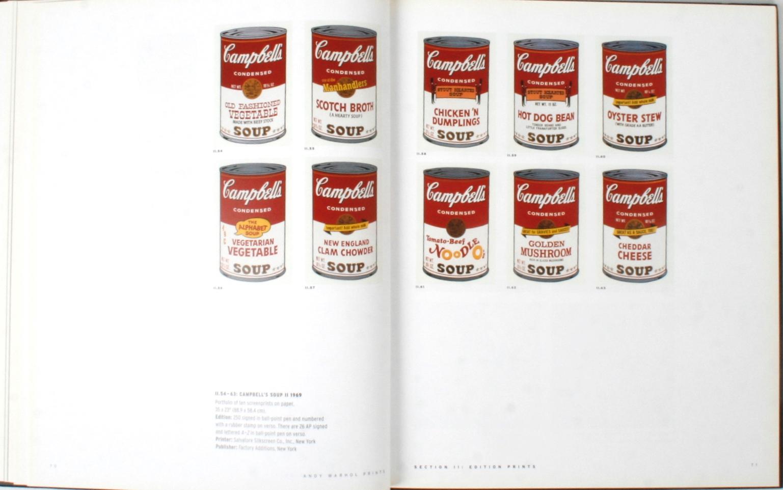 American Andy Warhol Prints, A Catalogue Raisonné, 1962-1987