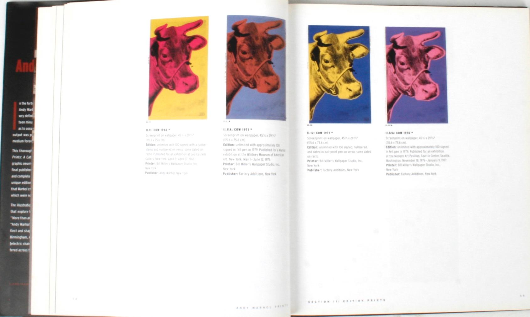 Andy Warhol Prints, A Catalogue Raisonné, 1962-1987 2